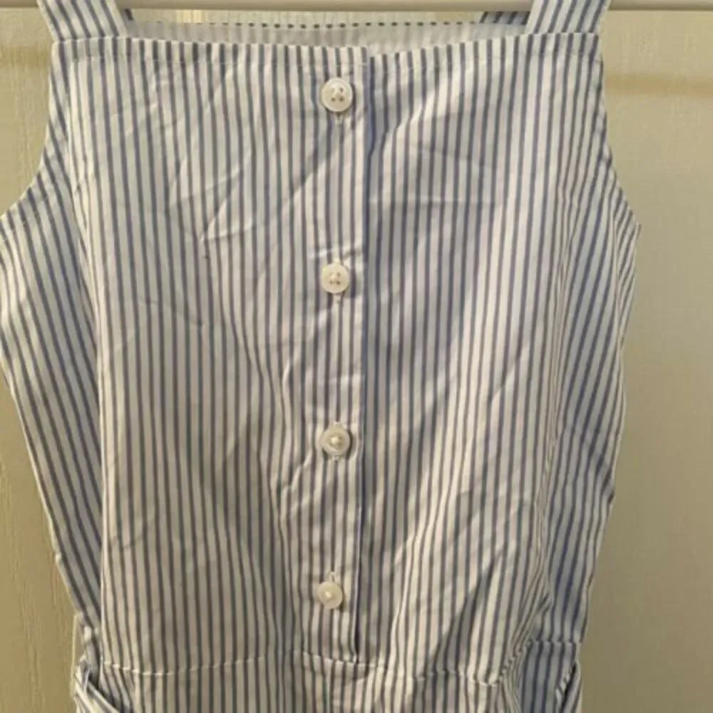 Gymboree Striped Jumpsuit Romper Blue White Girls Size 5